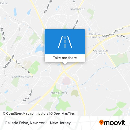 Galleria Drive map