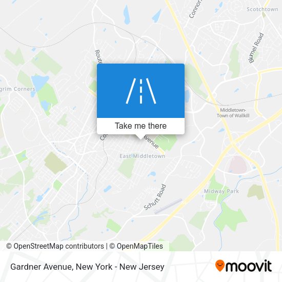 Mapa de Gardner Avenue