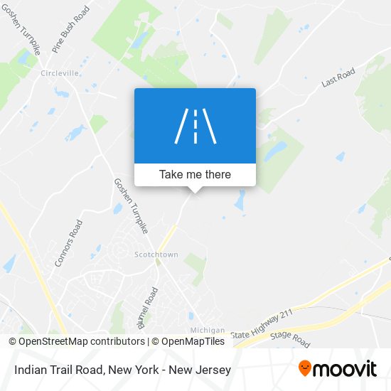 Mapa de Indian Trail Road