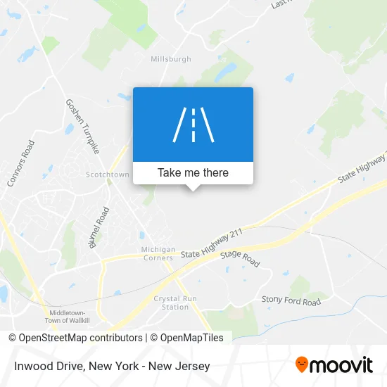 Inwood Drive map