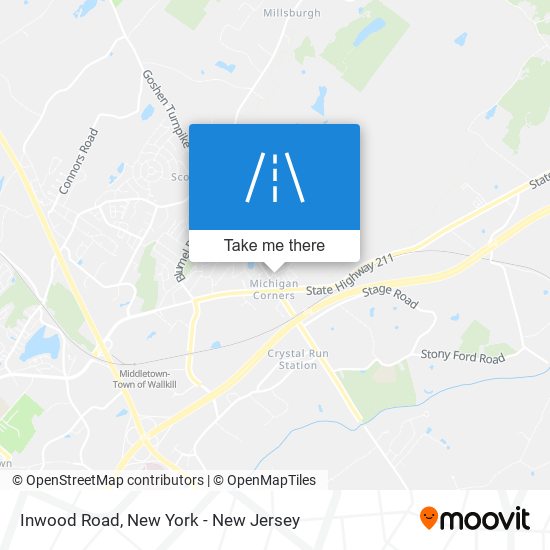 Inwood Road map