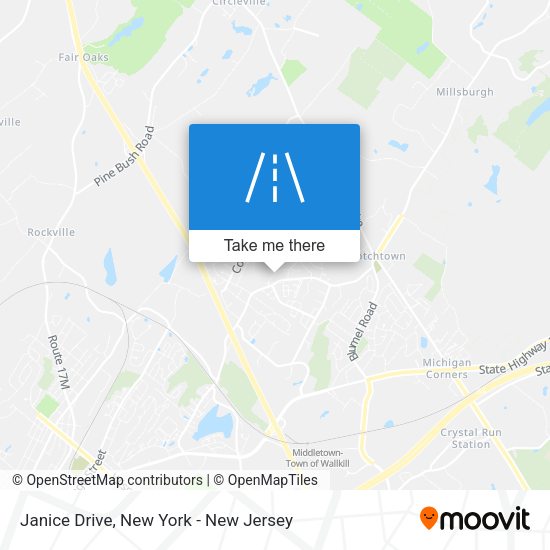 Mapa de Janice Drive