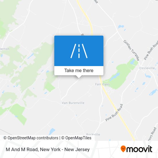 Mapa de M And M Road