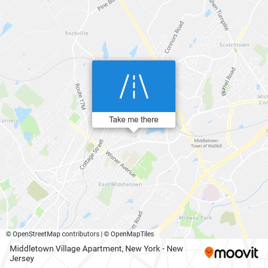 Mapa de Middletown Village Apartment