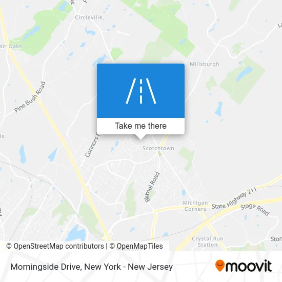 Morningside Drive map