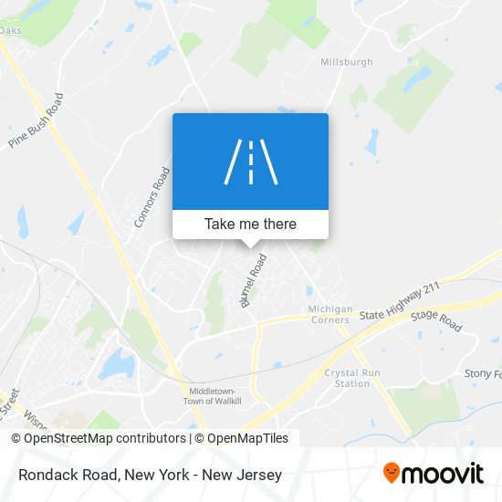 Rondack Road map