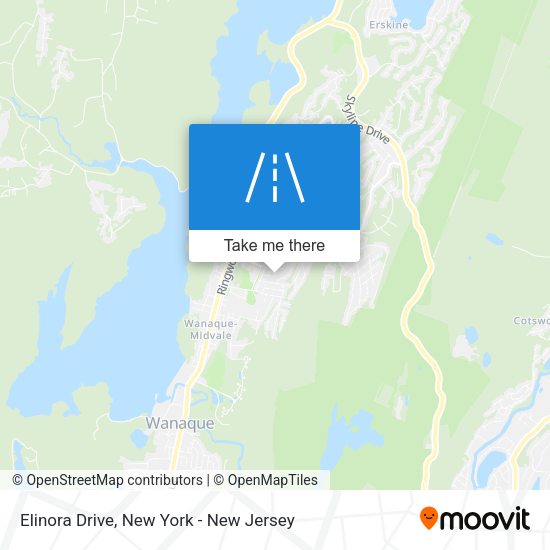 Mapa de Elinora Drive