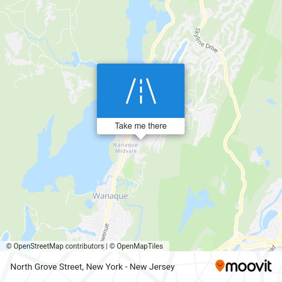Mapa de North Grove Street