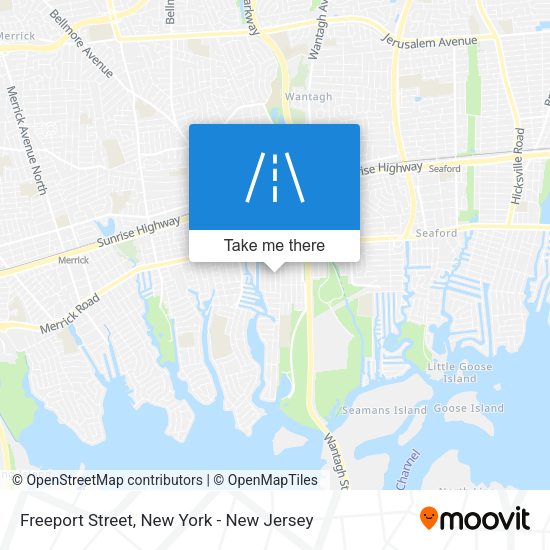 Mapa de Freeport Street