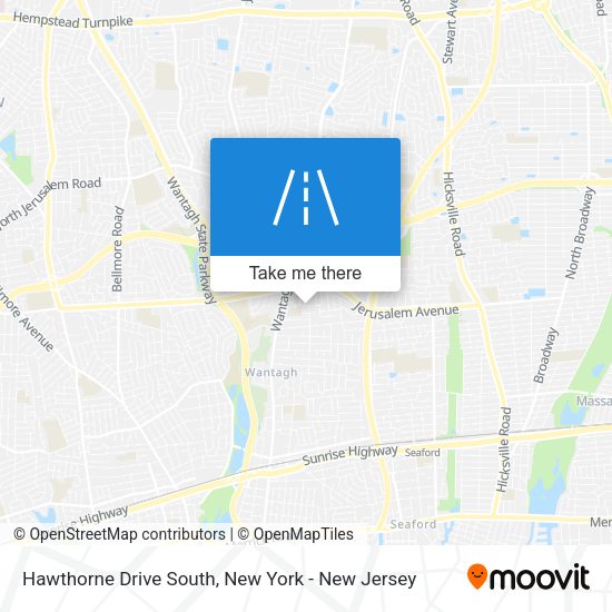 Mapa de Hawthorne Drive South