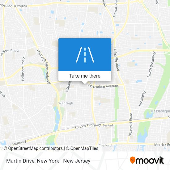 Mapa de Martin Drive