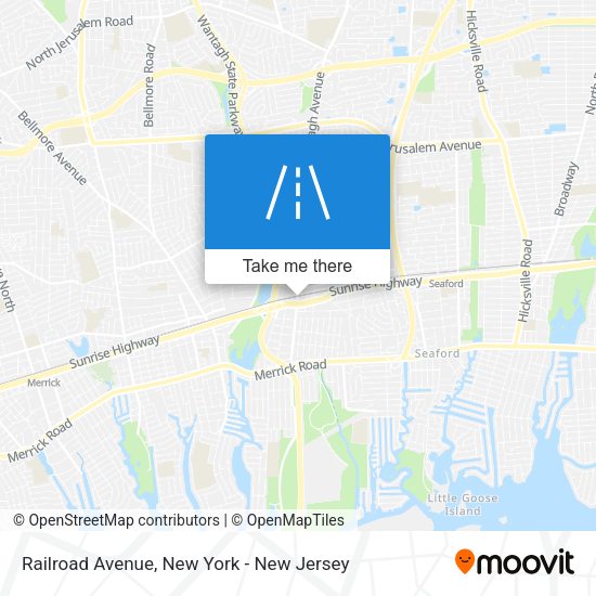 Mapa de Railroad Avenue