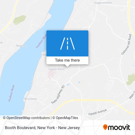 Mapa de Booth Boulevard