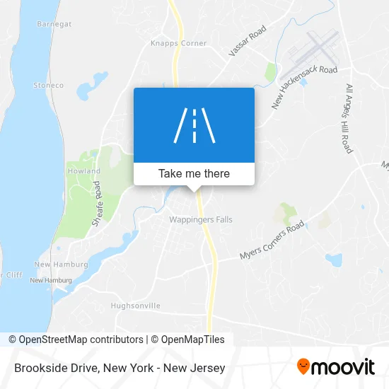 Brookside Drive map