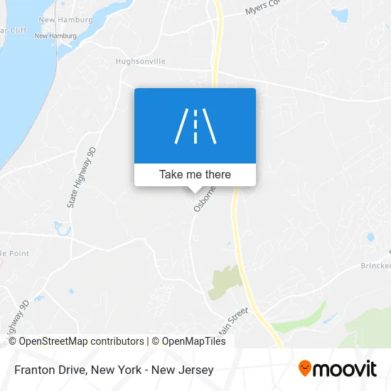 Franton Drive map