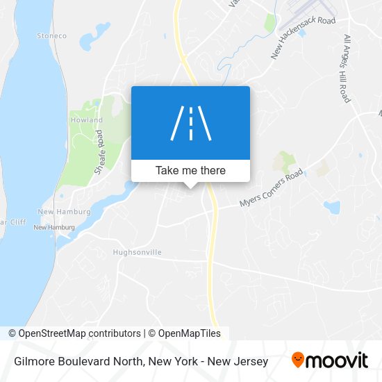 Mapa de Gilmore Boulevard North