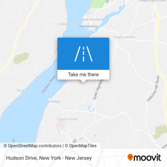 Mapa de Hudson Drive