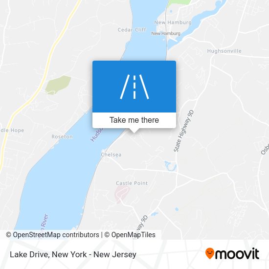 Lake Drive map