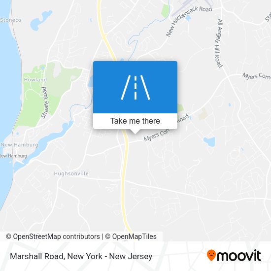 Mapa de Marshall Road