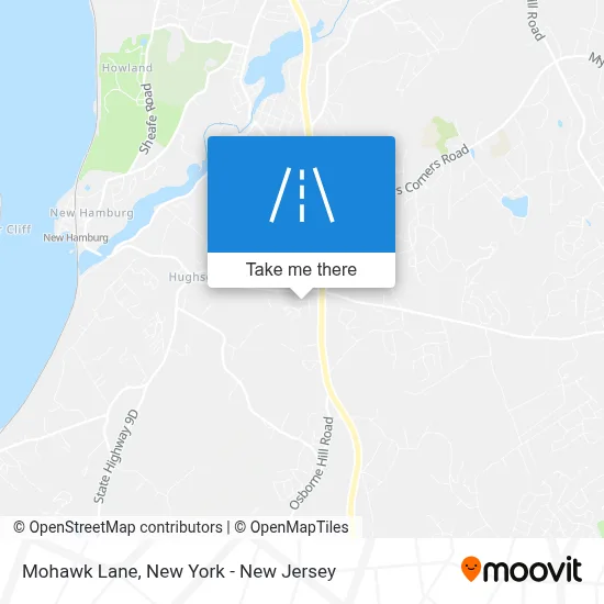 Mohawk Lane map