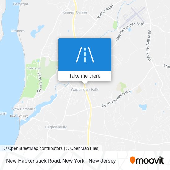 Mapa de New Hackensack Road