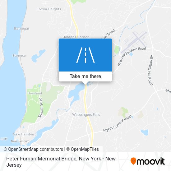 Peter Furnari Memorial Bridge map