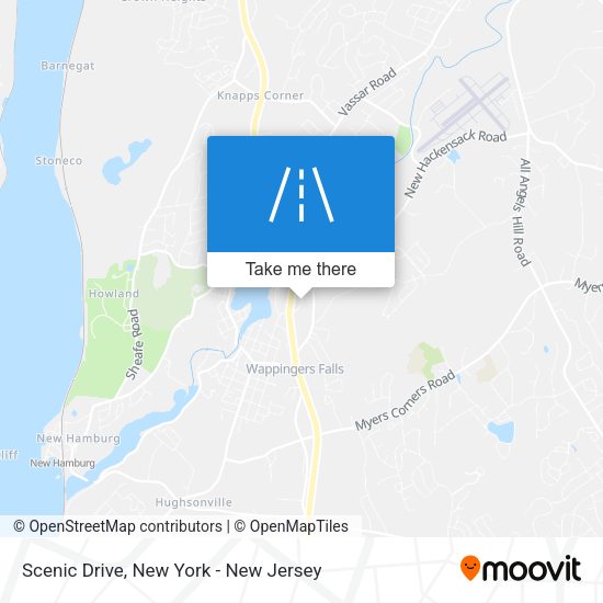 Mapa de Scenic Drive