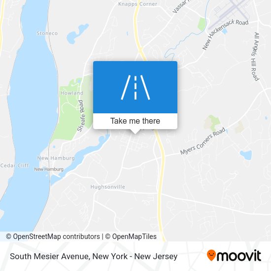 Mapa de South Mesier Avenue