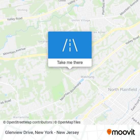 Glenview Drive map