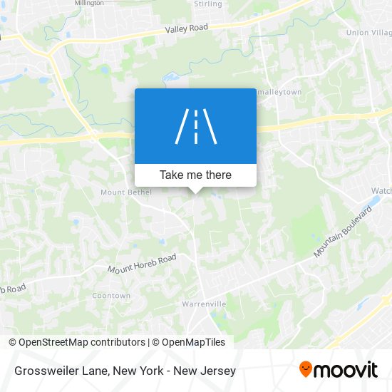 Mapa de Grossweiler Lane