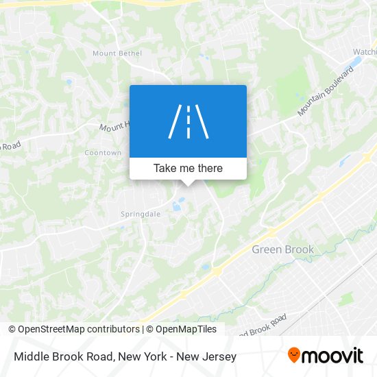Mapa de Middle Brook Road