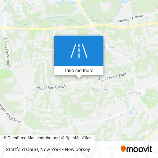 Mapa de Stratford Court
