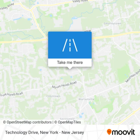 Technology Drive map