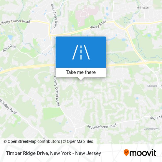 Mapa de Timber Ridge Drive