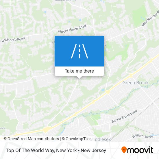 Top Of The World Way map