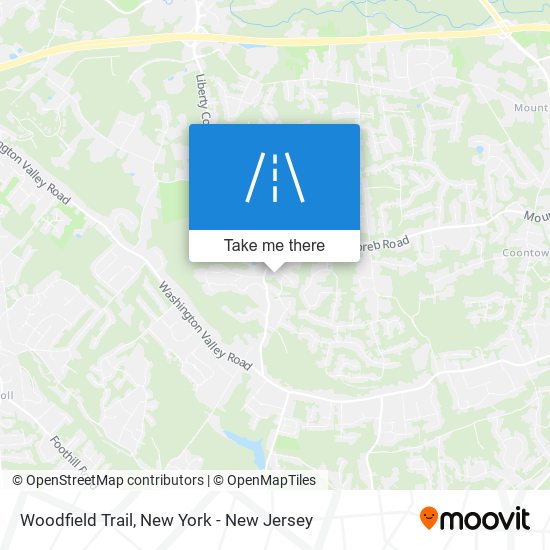 Woodfield Trail map