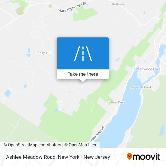 Mapa de Ashlee Meadow Road