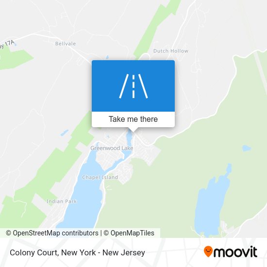 Mapa de Colony Court