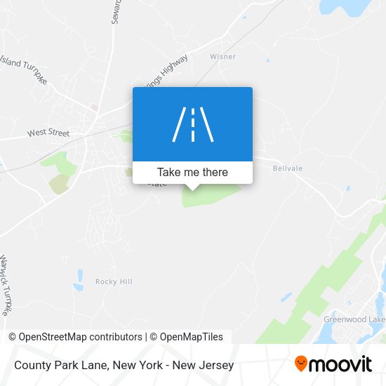 Mapa de County Park Lane