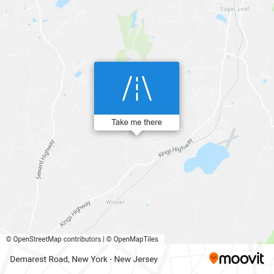 Demarest Road map