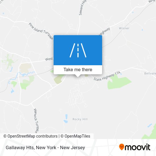 Gallaway Hts map