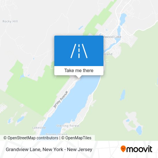 Mapa de Grandview Lane