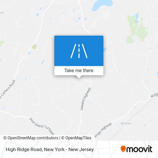 Mapa de High Ridge Road
