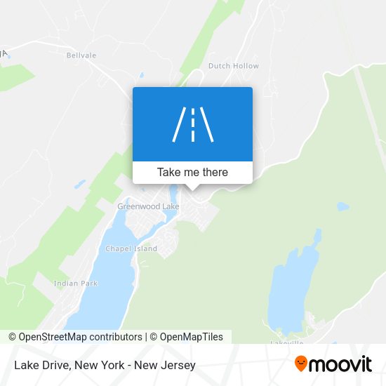 Lake Drive map