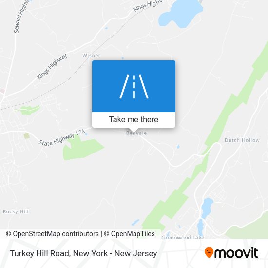 Mapa de Turkey Hill Road