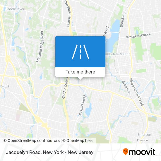 Jacquelyn Road map