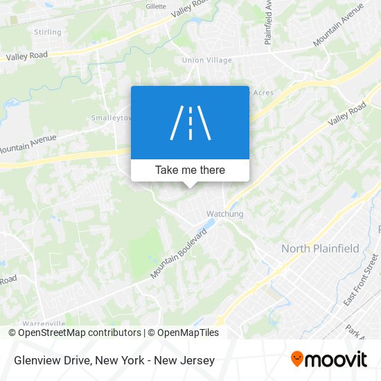 Glenview Drive map