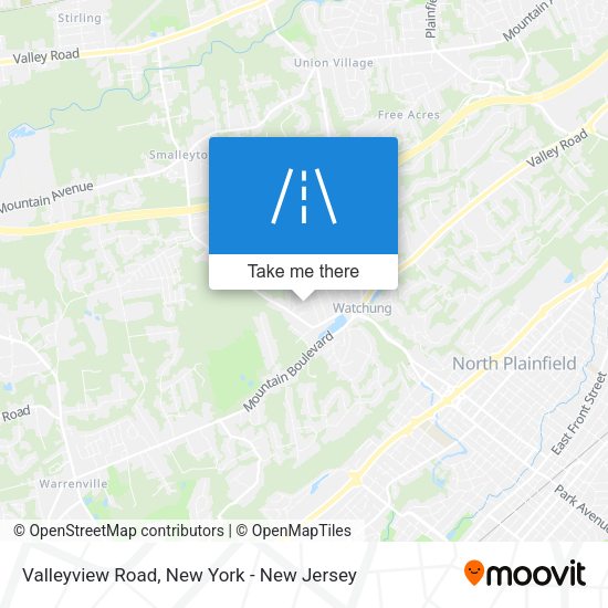 Mapa de Valleyview Road