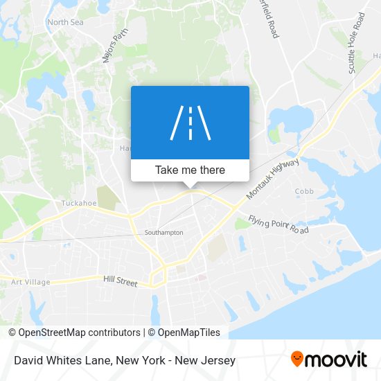 Mapa de David Whites Lane