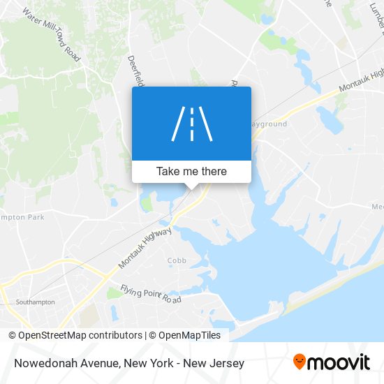 Mapa de Nowedonah Avenue